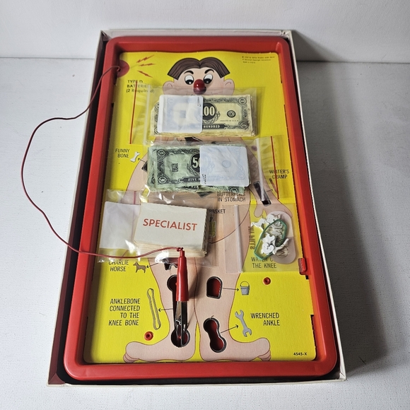 1965 Milton Bradley Operation Game Vintage - Picture 9 of 16